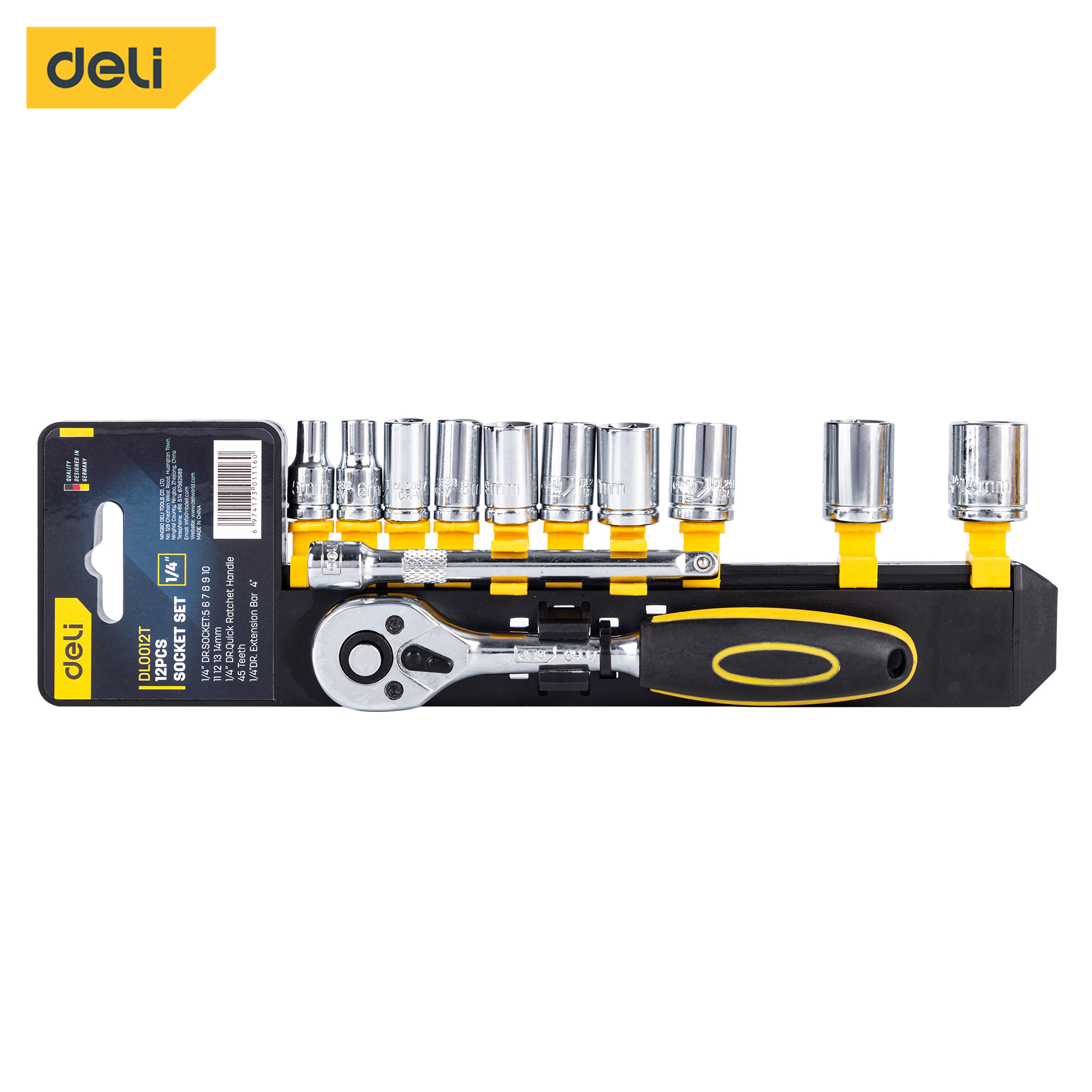1/4 12pcs SCOKET SET